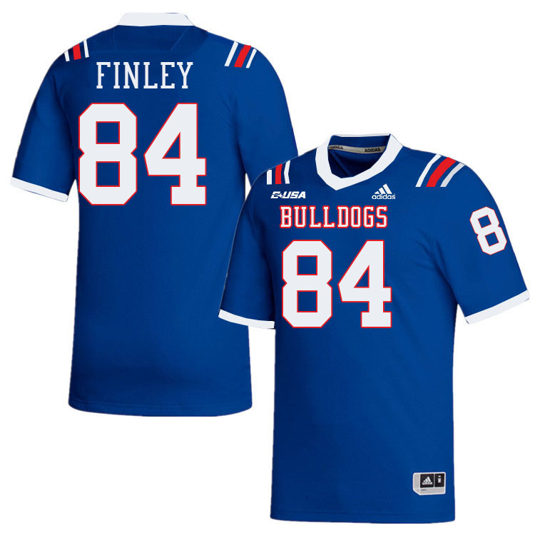 Eli Finley Louisiana Tech Jersey,LA Tech Bulldogs Football Jerseys,Uniforms,Gears-Blue